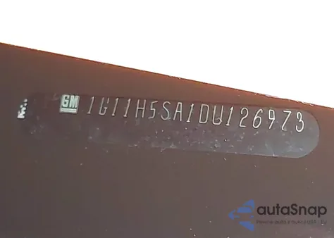 2013 Chevrolet Malibu 1Lz из США, поврежденный, VIN 1G11H5SA1DU126973